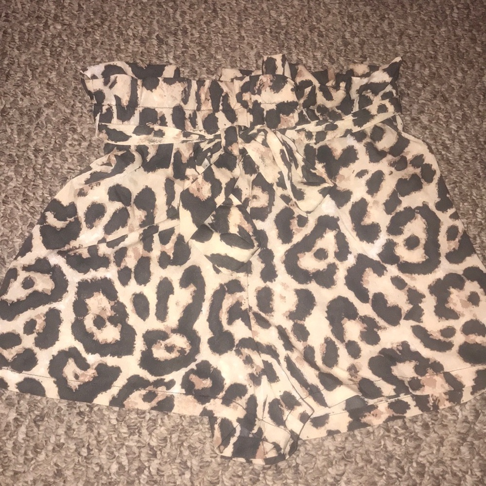 Cheetah shorts